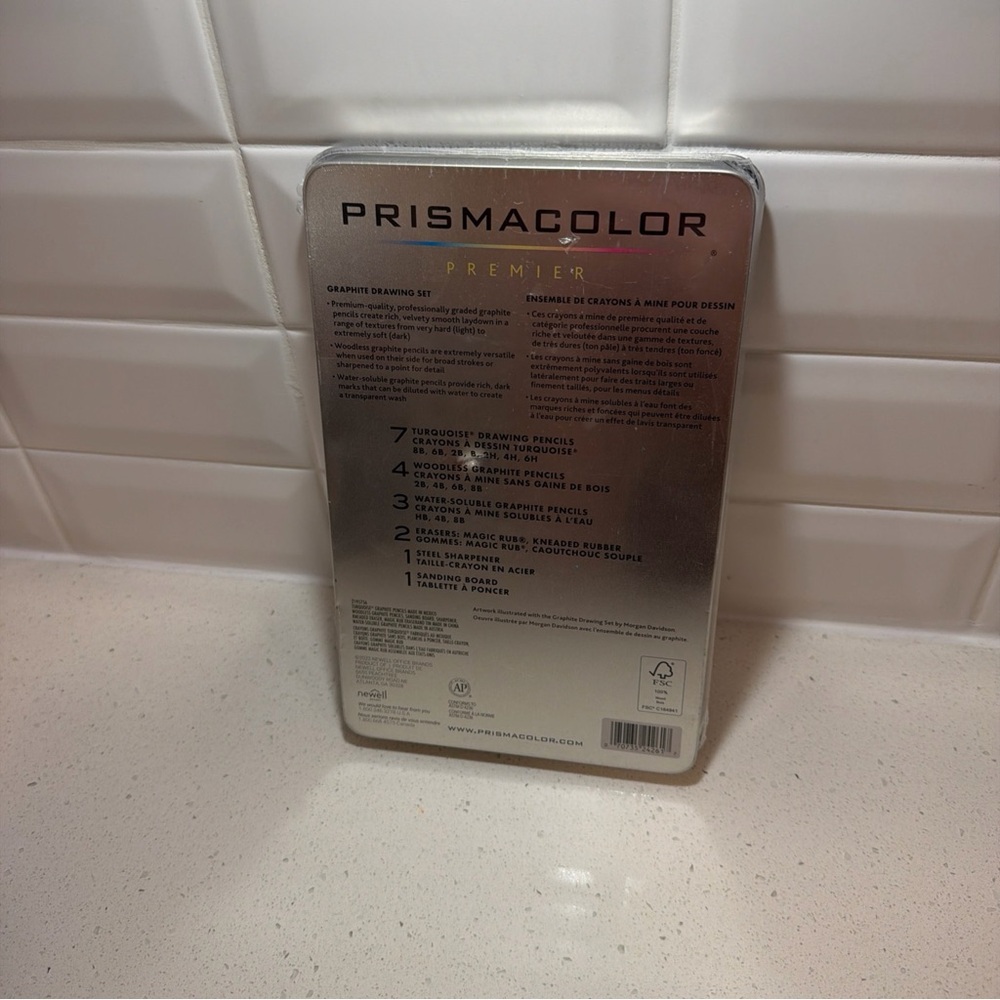 Prismacolor 24261 Premier 18-Ct Graphite Drawing Set NEW - Picture 3 of 3
